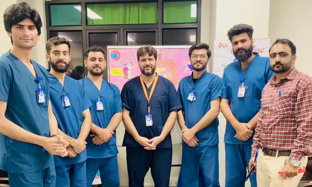 Students of HCN at Shifa International Hospital for Internship